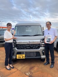 エブリイワゴンの試乗車ございます